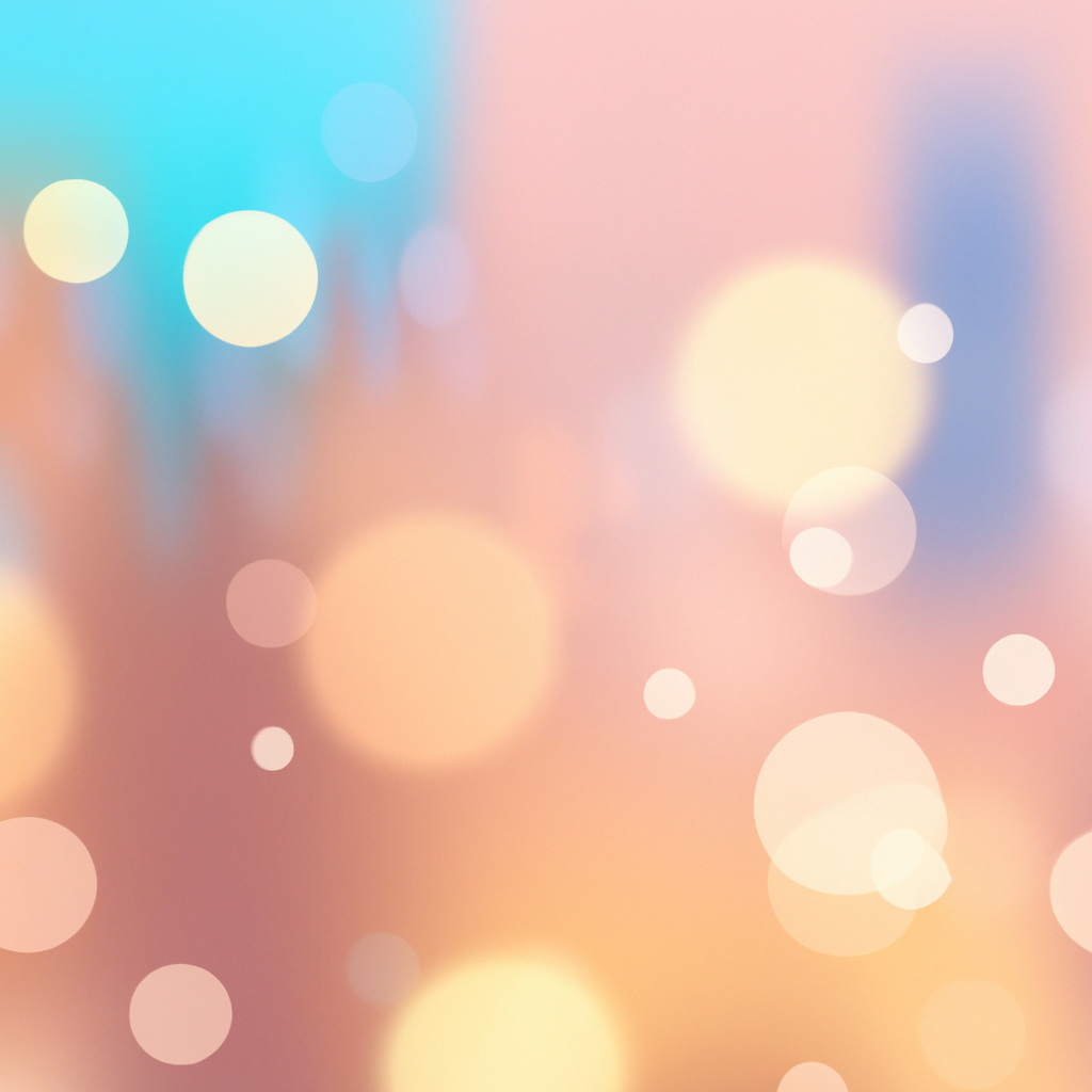 Luces de estudio desenfocadas, bokeh naranja/teal sobre fondo oscuro elegante